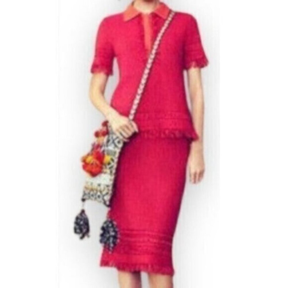 NWT Tory Burch Runway Two Piece Brielle Skirt and Top Set
